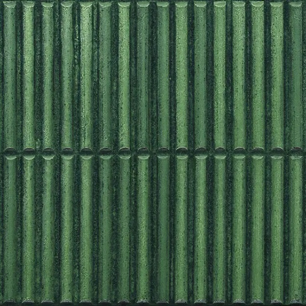 Homey Stripes Green Glossy plytelės