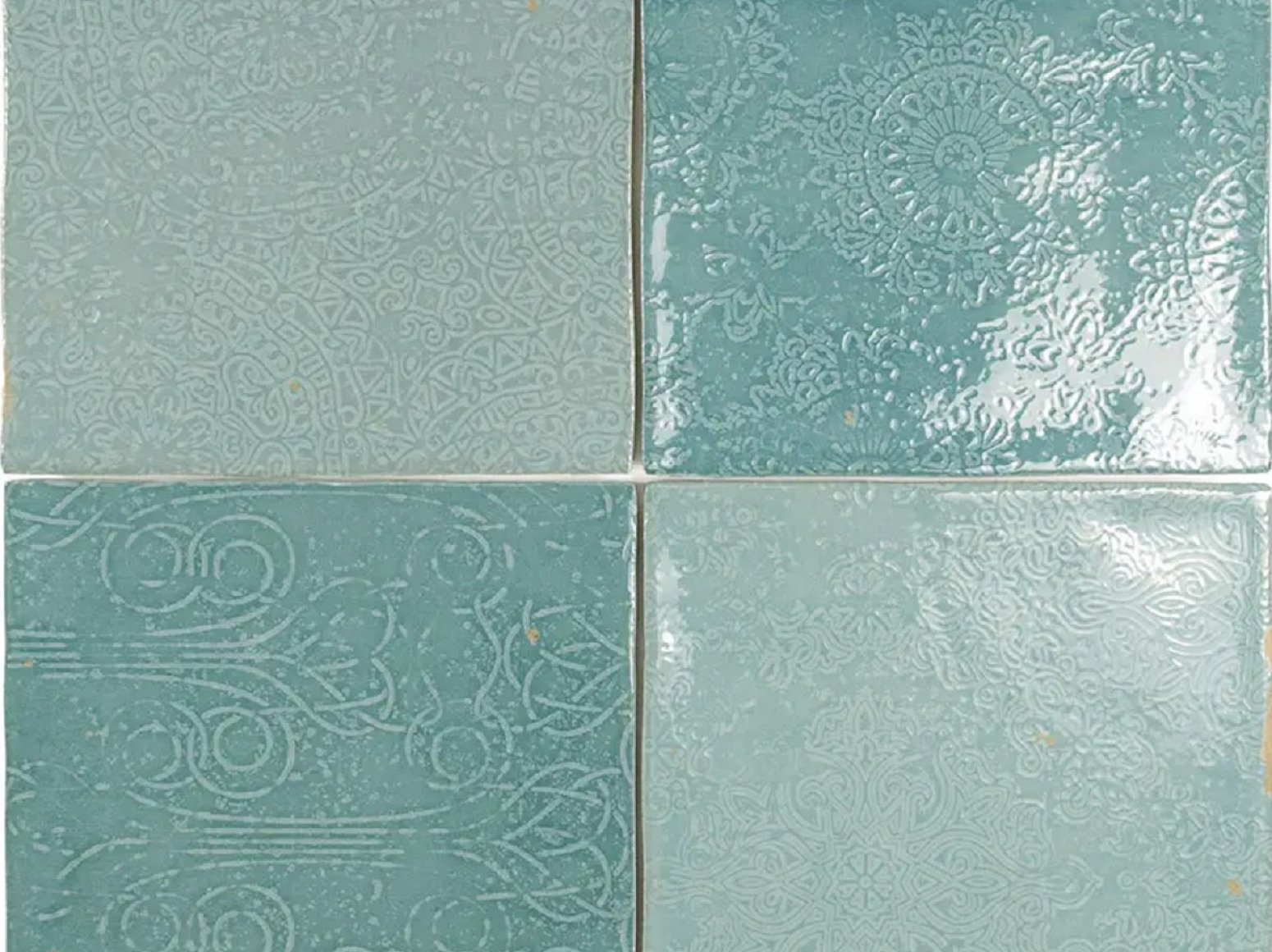 Zellige Decor Aqua Gloss plytelės