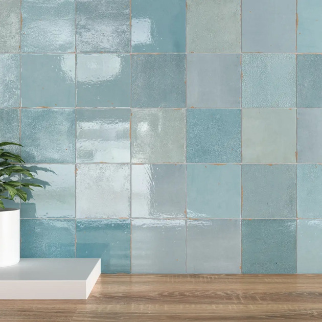 Zellige Decor Aqua Gloss plytelės (2)