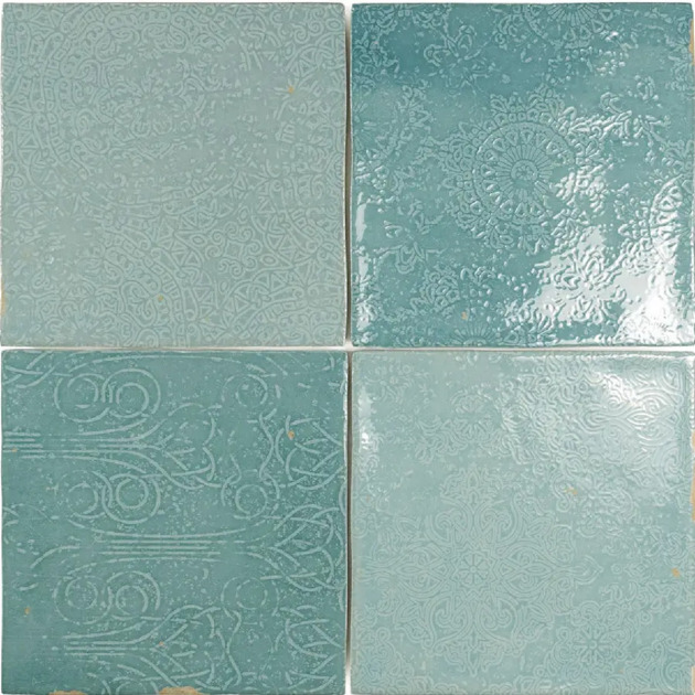 Zellige Decor Aqua Gloss plytelės (3)