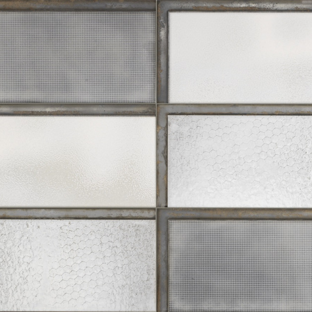 Industrial Glass Steel plytelės