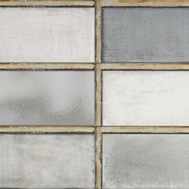 Industrial Glass Grey plytelės