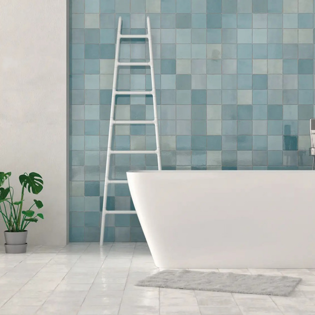 Zellige Aqua Gloss plytelės (3)