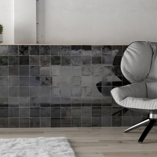 Zellige Graphite Gloss plytelės (2)