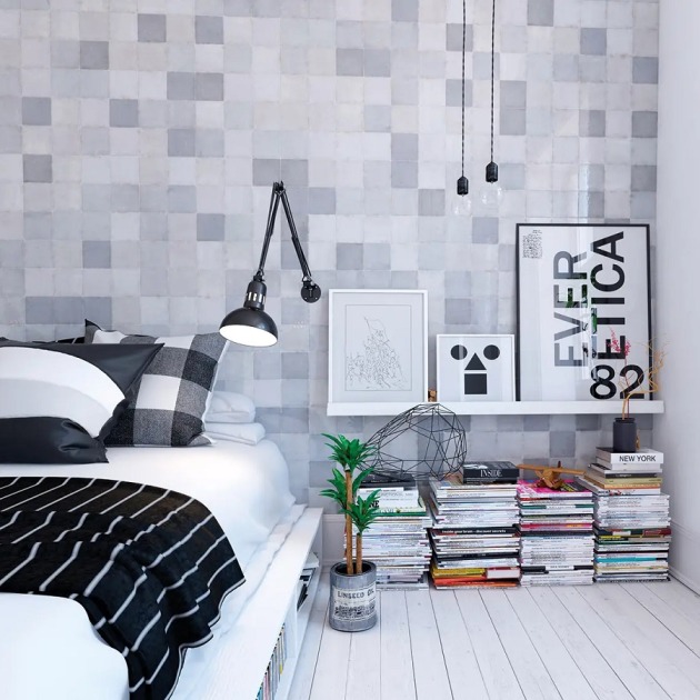 Zellige Grey Gloss plytelės (2)