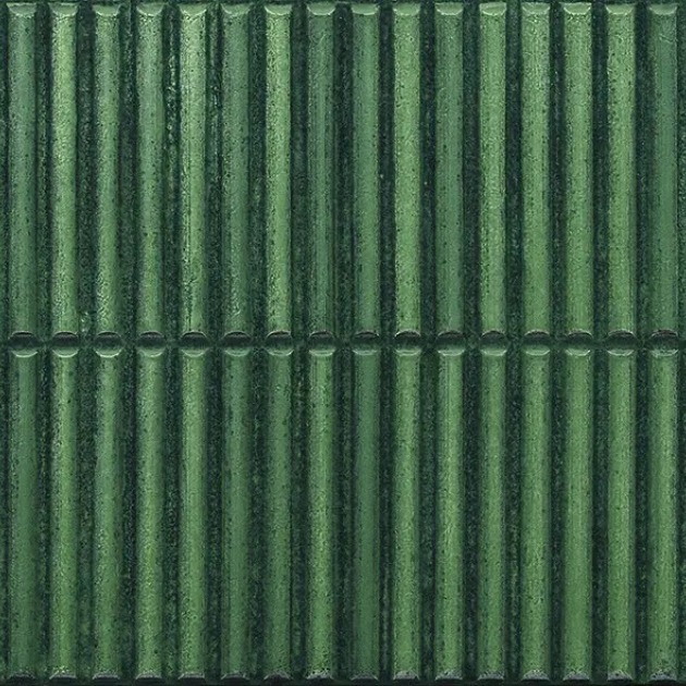 Homey Stripes Green Glossy plytelės (3)