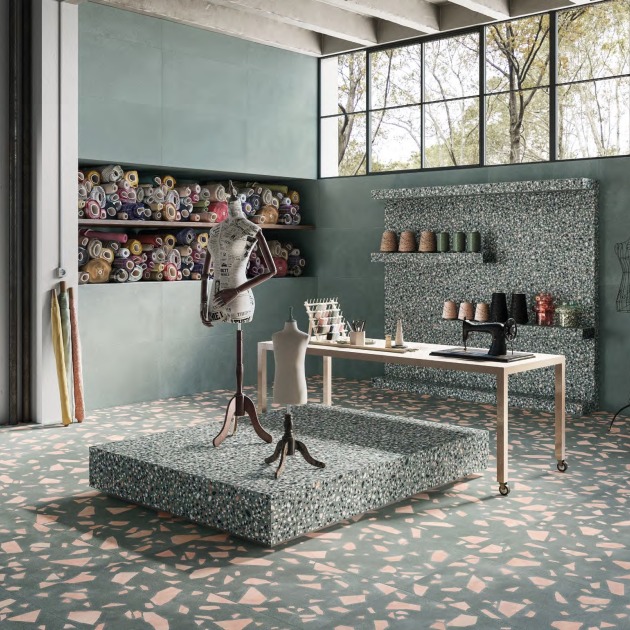 Medley Classic Green plytelės (2)