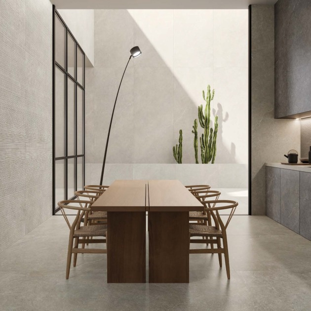 Limestone di Impronta Taupe plytelės (2)