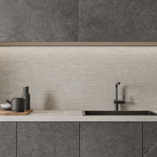 Limestone di Impronta Taupe plytelės (4)