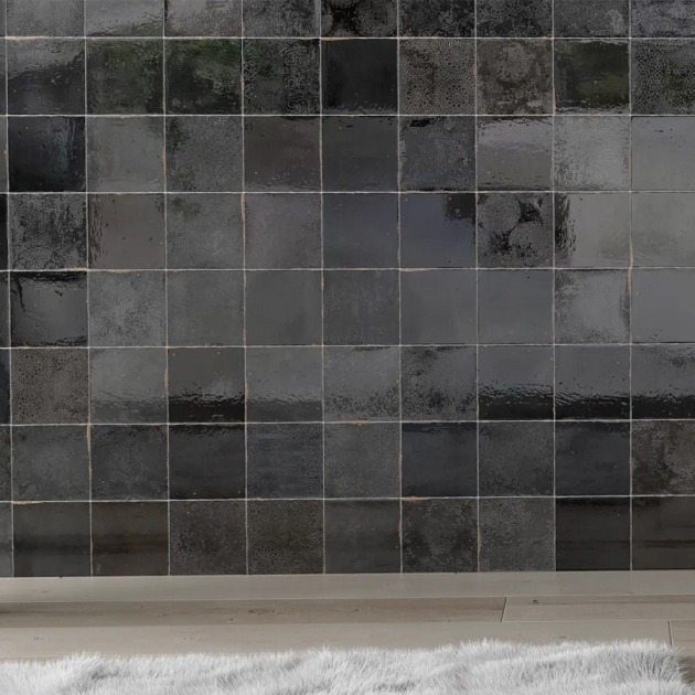 Zellige Decor Graphite Gloss plytelės (3)