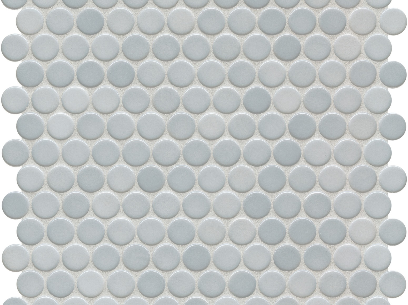 Apvali mozaika ᴓ2cm Denim