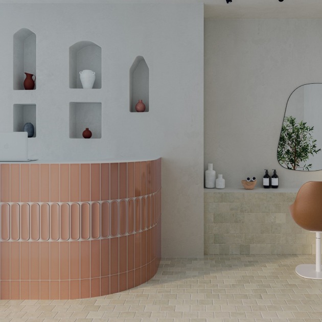 Aquarelle Toffee Gloss plytelės (2)