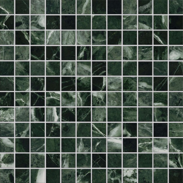  2,5x2,5cm Verde Alpi keraminė mozaika