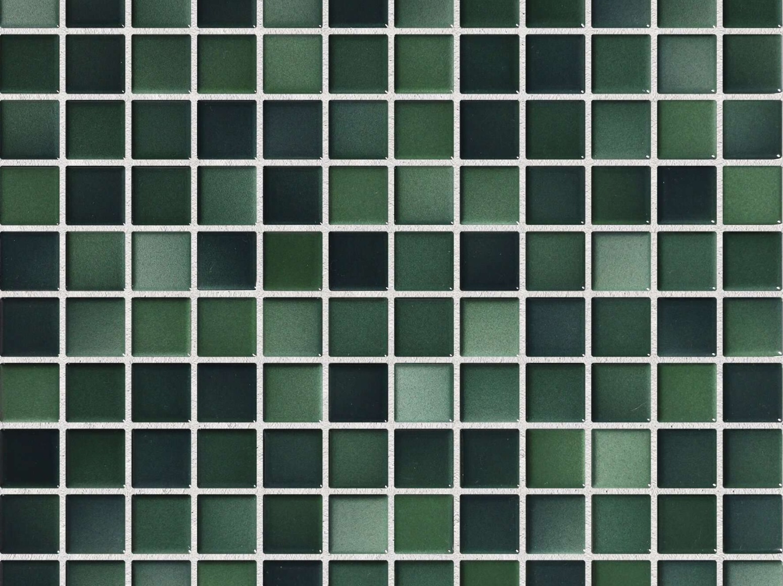 2,5x2,5cm Fresh Forest Green Mix keraminė mozaika