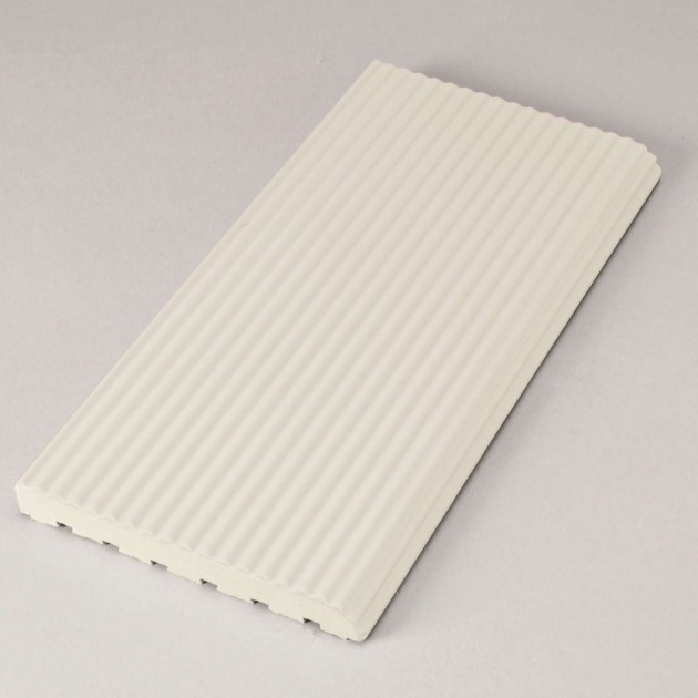 Grey-beige rifliuota Finland baseino krašto plytelė užapvalinta briauna (2)