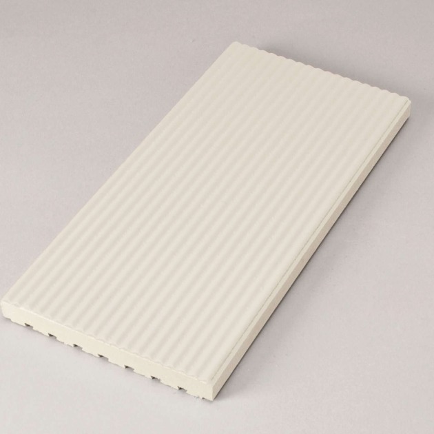 Grey-beige rifliuota Finland baseino krašto plytelė (2)