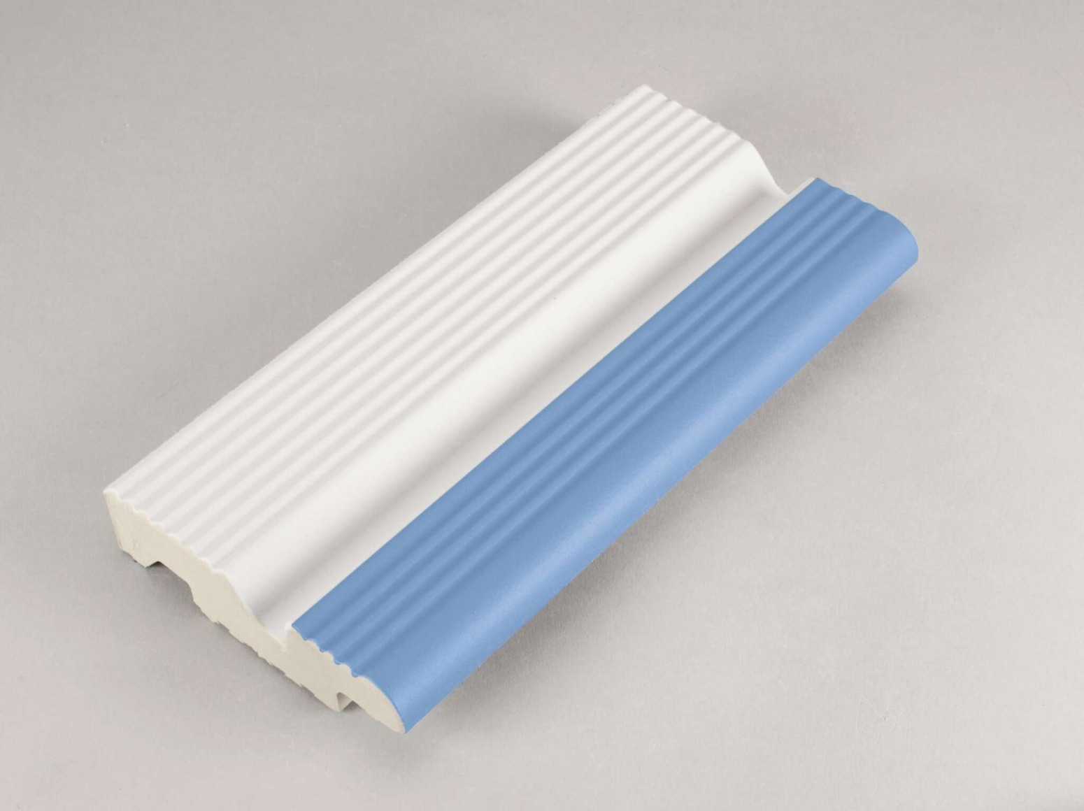 Active white / light azure Finland baseino krašto elementas