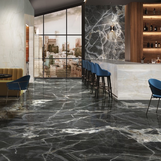 Black Onyx Maxfine Marmi plytelės (2)