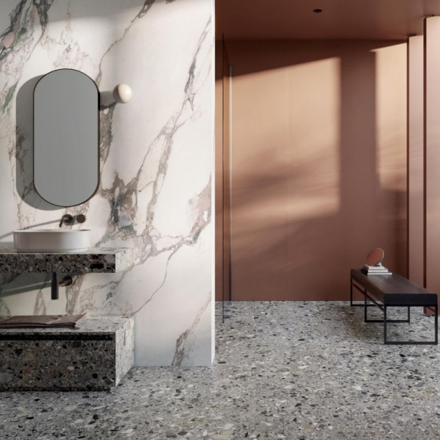 Calacatta Pink plytelės (3)