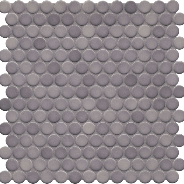 Apvali mozaika ᴓ2cm Diamond Grey (2)