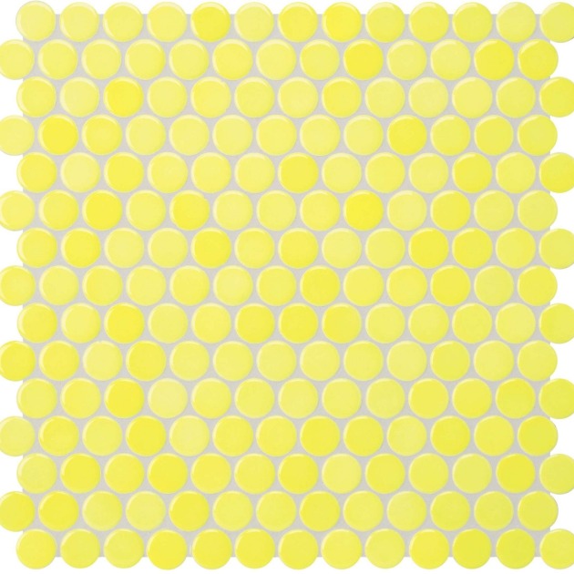 Apvali mozaika ᴓ2cm Lemon-Yellow (2)