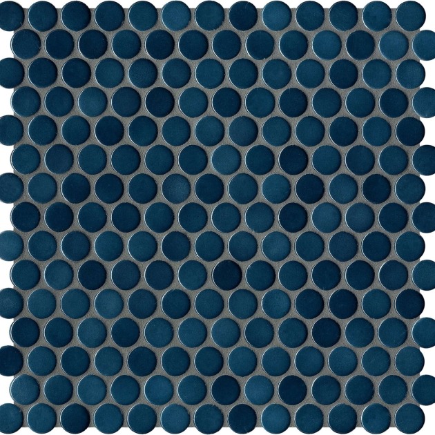 Apvali mozaika ᴓ2cm Steel Blue (2)