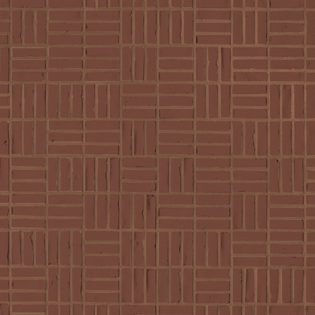 30x30cm Nagomi RIKU NG08 Red Earth mozaika