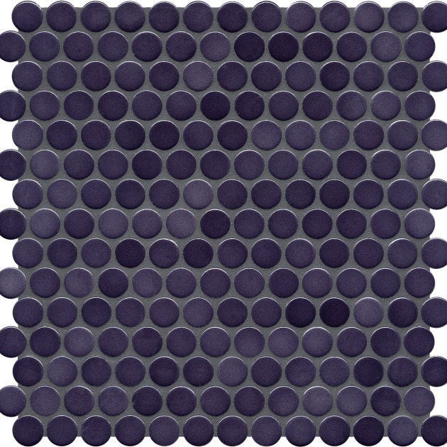Apvali mozaika ᴓ2cm Dark Violet