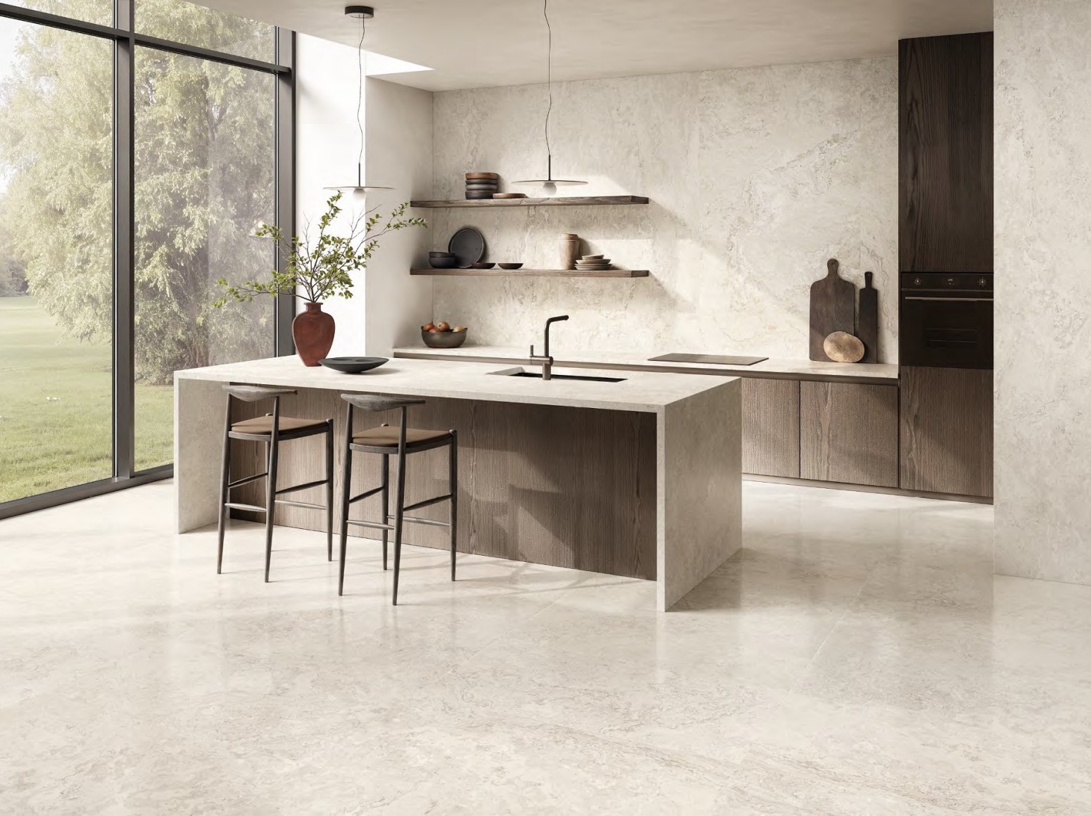 100x100cm Variee Blanc Naturale plytelės