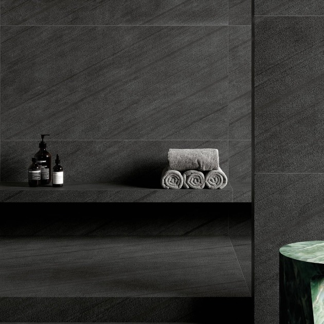 Baycliff Black Structured plytelės (3)