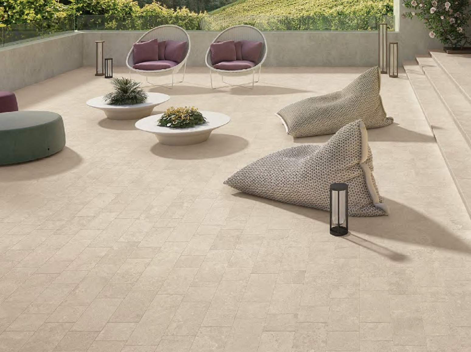 20x20cm; 20x40cm Mapierre Ancienne Beige R11 plytelės