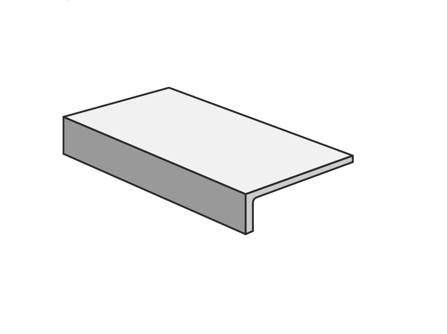 15x30/3,8cm Mapierre Ancienne Beige R11 monolitinė laiptų pakopa