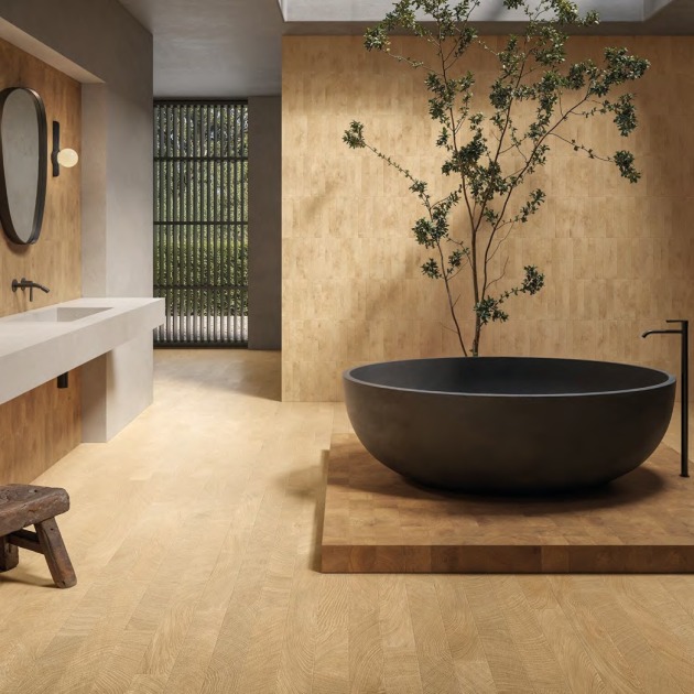 W-Circles Oak plytelės (2)