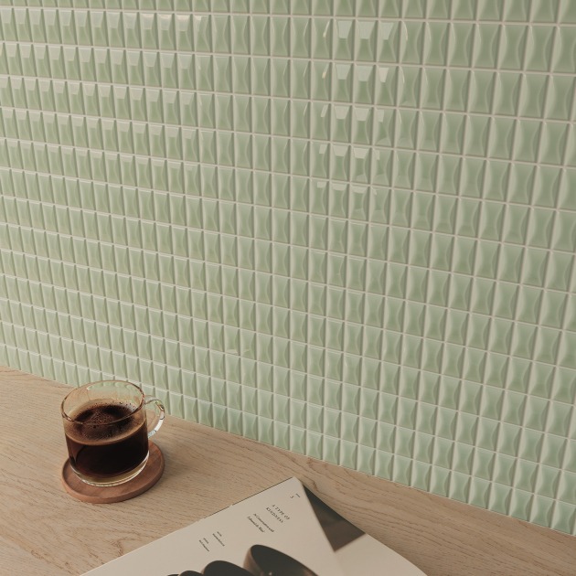 3DB Bevel Jade Gloss plytelės (2)