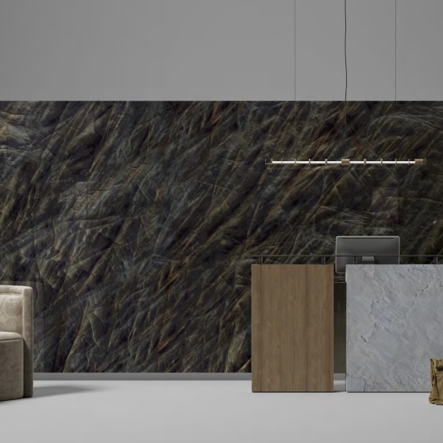 Vitrum Black Bookmatch plytelės (2)