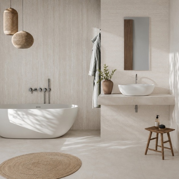 Slim Travertino Pearly EY10 plytelės (2)