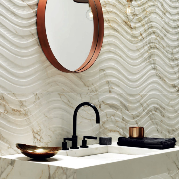 Calacatta Gold Onda plytelės (2)