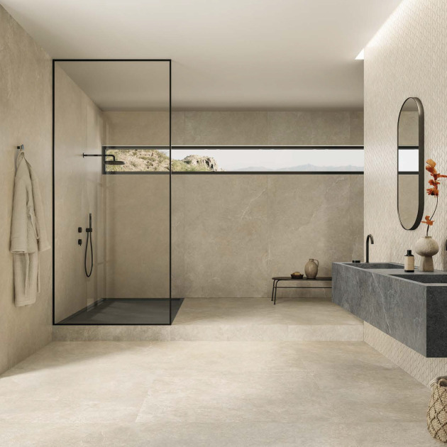Limestone di Impronta Beige plytelės (3)