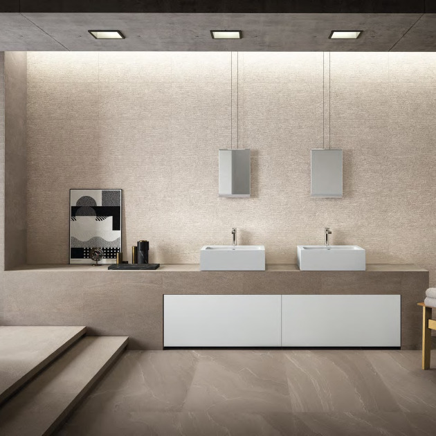 Taupe Minimal plytelės (2)