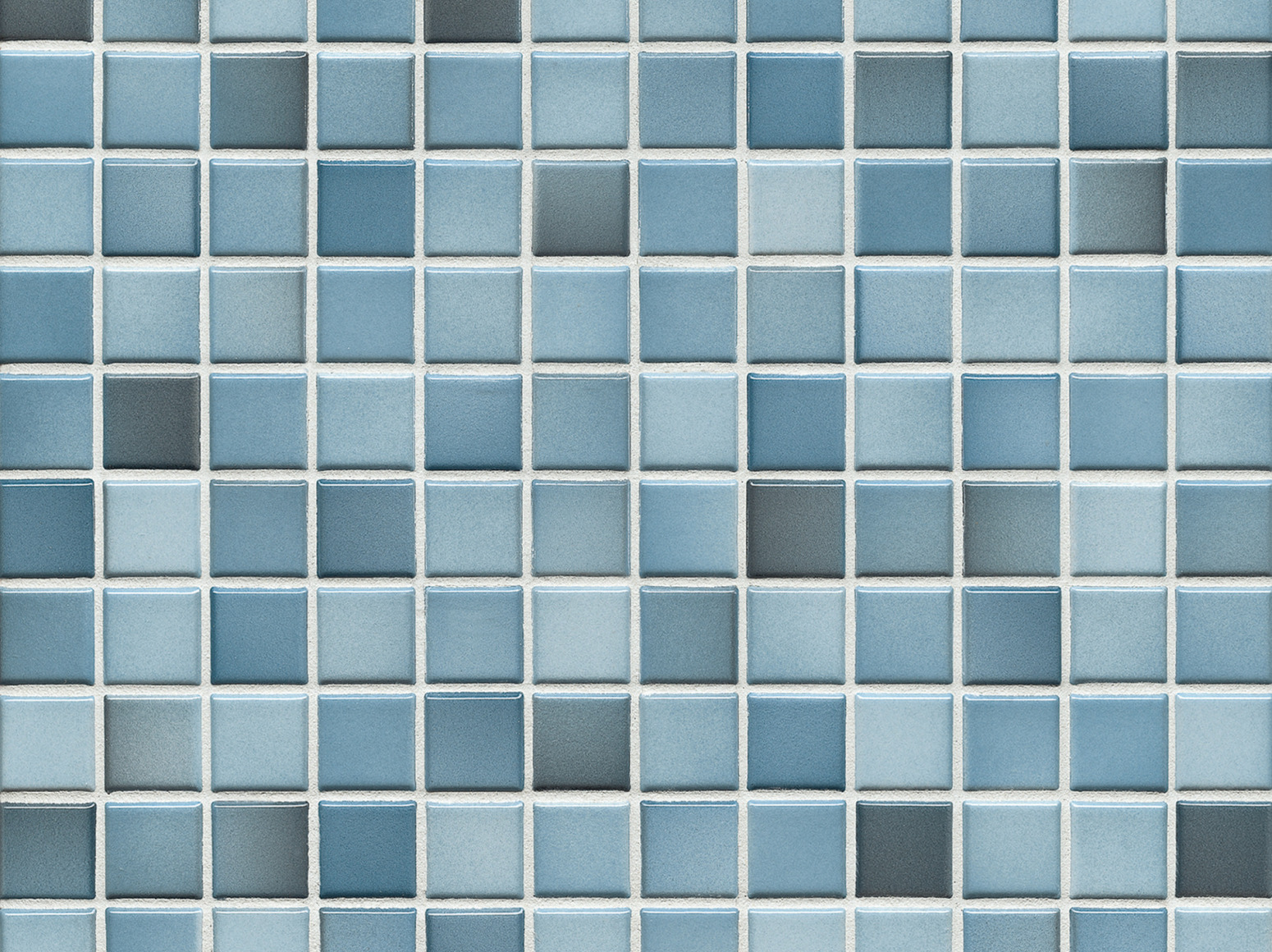 Mozaika 2,4x2,4cm Fresh Denim Blue-Mix