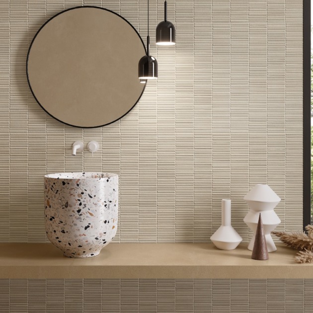 Terre Bianco Mini Irregolo plytelės (3)