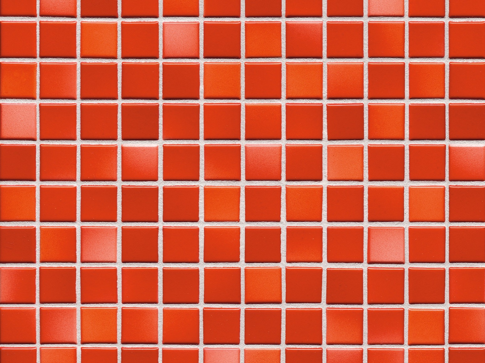 Mozaika 2,4x2,4cm Fresh Coral Red-Mix