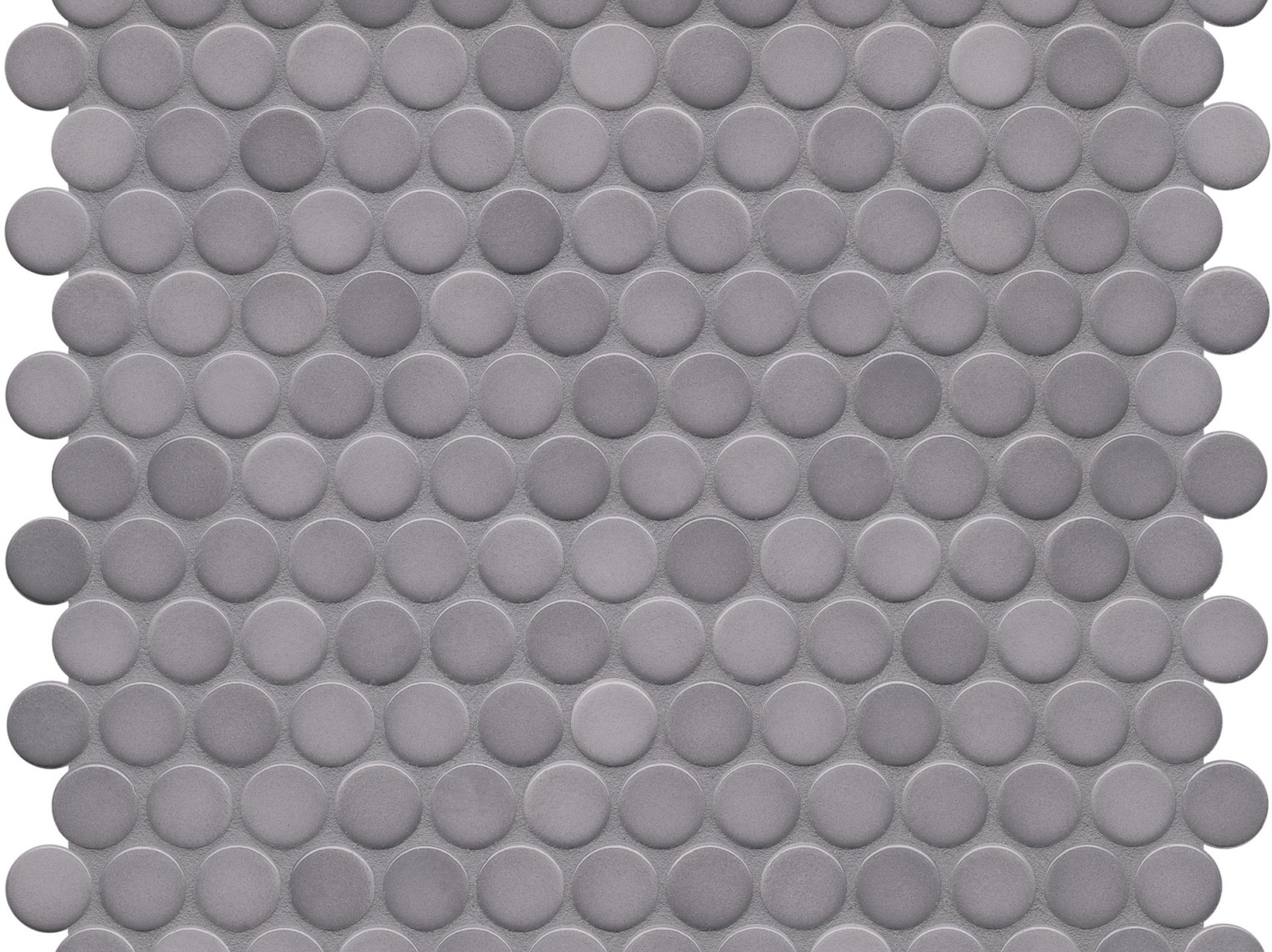 Apvali mozaika ᴓ2cm Diamond Grey
