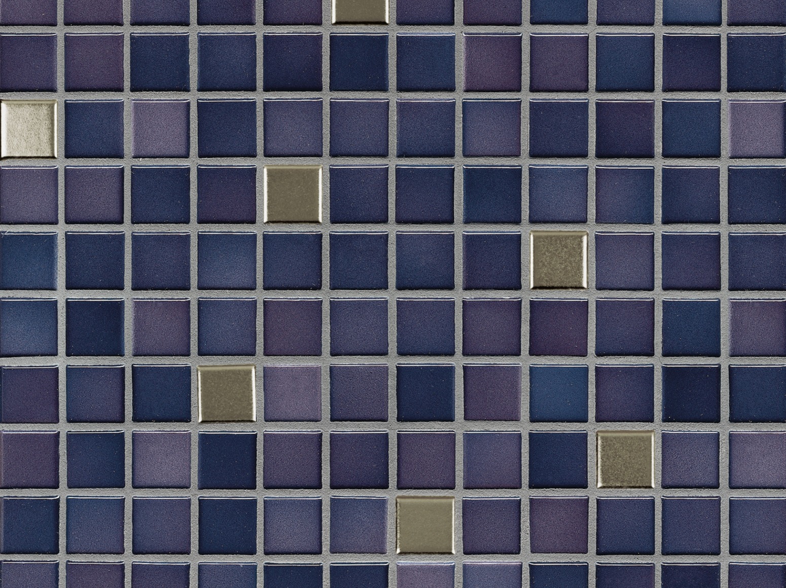 Mozaika 2,4x2,4cm Fresh Vivid Violet-Mix Metallic