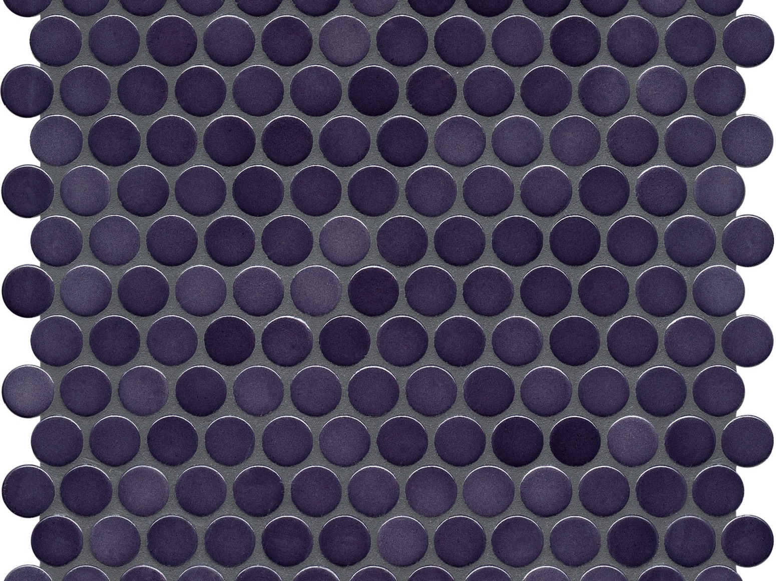 Apvali mozaika ᴓ2cm Dark Violet