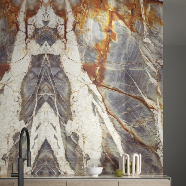 Blue Tempest Maxfine Marmi plytelės (2)