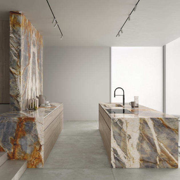 Blue Tempest Maxfine Marmi plytelės (3)