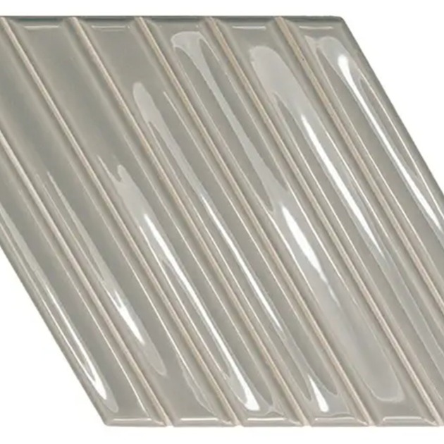 Spike Bars Mineral Grey Gloss plytelės