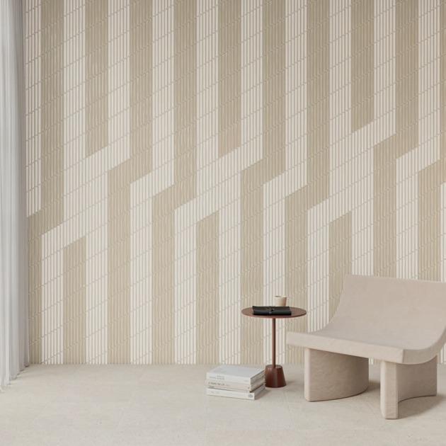 Spike Bars Greige Gloss plytelės (3)