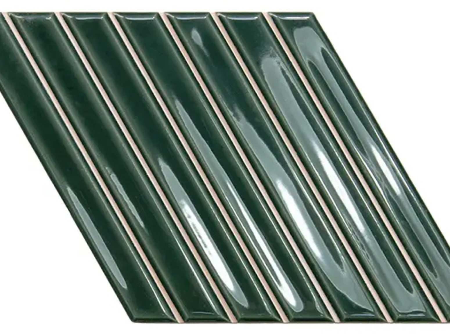 Spike Bars Royal Green Gloss plytelės